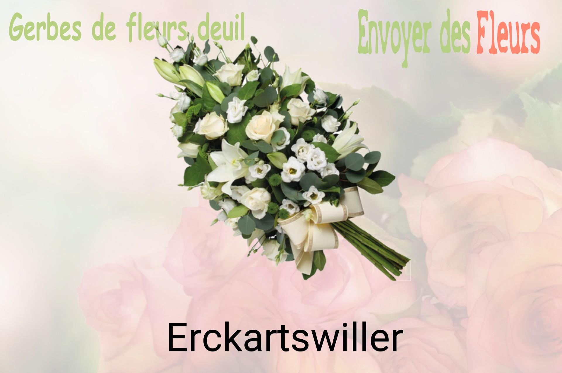 Gerbe de fleurs de deuil livrée à Erckartswiller